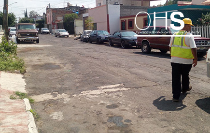 Calle Montes Apeninos ANTES