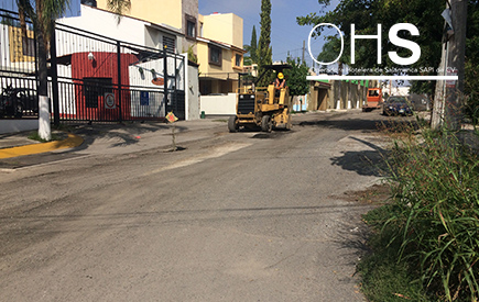 Calle Volcán Pico de Orizaba ANTES